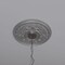 Ekena Millwork Baltimore PVC Medallion (Canopies up to 6 1/2"), 16"OD x 3 1/2"ID x 1"P, Bright Coat Aluminum CMP16BABAL - alternate 9
